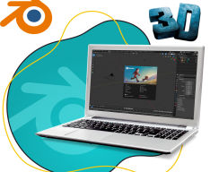 Blender - КИБЕРшкола программирования для детей, компьютерные курсы для школьников, начинающих и подростков - KIBERone г. Зима Южная