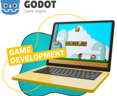Godot.  Основа создания легендарных игр - КИБЕРшкола программирования для детей, компьютерные курсы для школьников, начинающих и подростков - KIBERone г. Зима Южная
