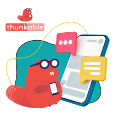 Разработка мобильных приложений в Thunkable. Начало - КИБЕРшкола программирования для детей, компьютерные курсы для школьников, начинающих и подростков - KIBERone г. Зима Южная