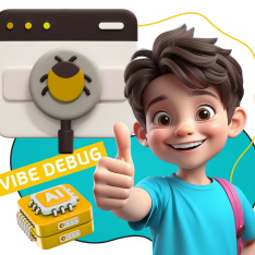Тестирование & Vibe Debug. Охотники за багами - КИБЕРшкола программирования для детей, компьютерные курсы для школьников, начинающих и подростков - KIBERone г. Зима Южная