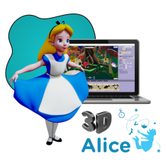 Alice 3d - КИБЕРшкола программирования для детей, компьютерные курсы для школьников, начинающих и подростков - KIBERone г. Зима Южная