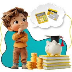 Финансовый интеллект вместе KIBERone - КИБЕРшкола программирования для детей, компьютерные курсы для школьников, начинающих и подростков - KIBERone г. Зима Южная