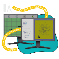 Исполнители чертежник и черепашка - КИБЕРшкола программирования для детей, компьютерные курсы для школьников, начинающих и подростков - KIBERone г. Зима Южная